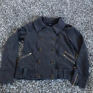 Gentle Fawn sweatshirt button up jacket.